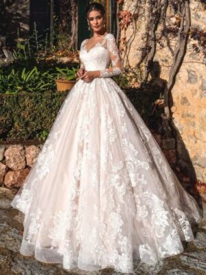Vestido de Novia Corte Princesa