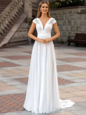 Vestido de Novia muy Sencillo
