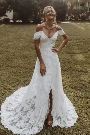 Vestido de Novia Civil Vintage