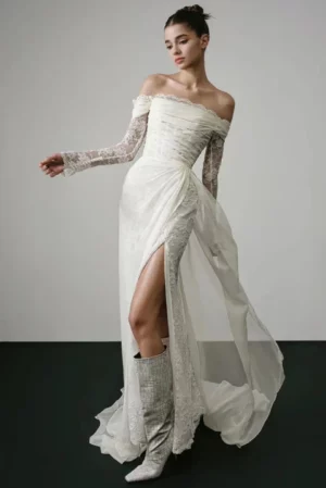Vestido Madre de Novia Original Sencillo