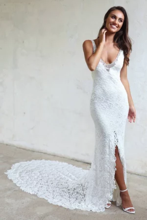 Vestido de Novias Sencillo y Elegantes