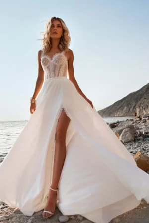 Vestido de Novia Playero Sencillo