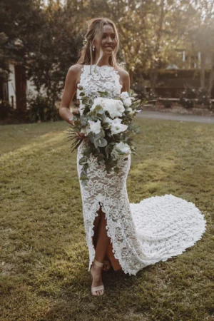 Vestido de Novia Vintage Encaje