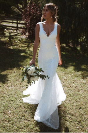 Vestido de Novia de Civil Sencillo