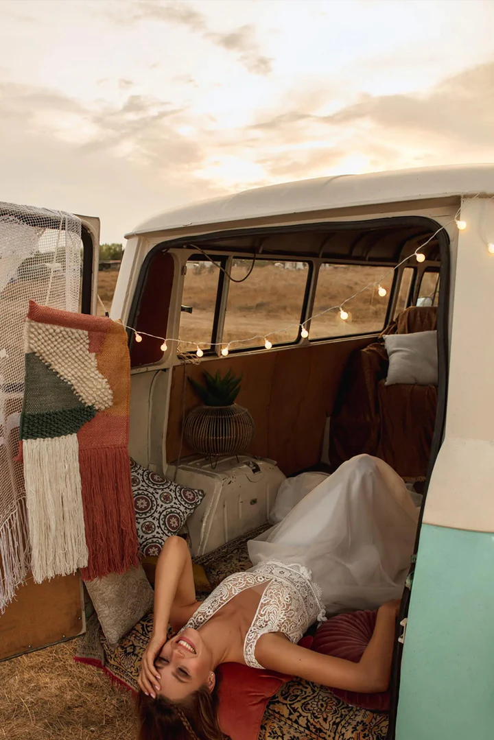 Vestido de Novia Estilo Boho Chic 5 Vestido de Novia Estilo Boho Chic