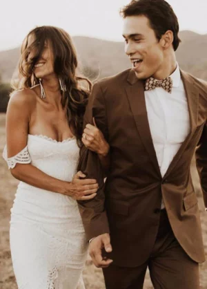Vestido de Novia Sencillo Civil