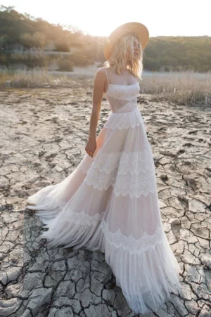 Vestido de Novia Boho Chic Madrid