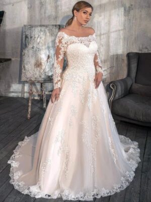 Vestido de Novia Talla Grande Caricia de Seda