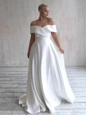 Vestido de Novia Talla Grande Luz Serena
