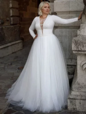 Vestido de Novia Ibicencos Talla Grandes