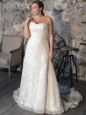 Vestido de Novia Talla Grande Romance Natural