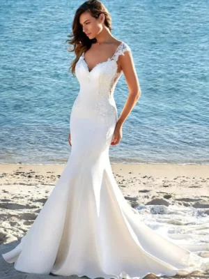 Estilo Sirena Vestido de Novia
