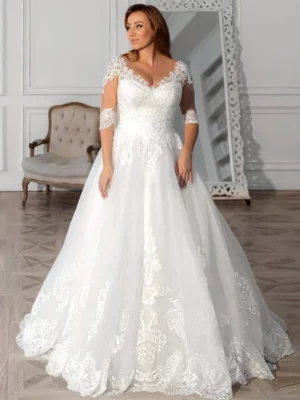 Vestido de Novia Talla Grande Magia Blanca