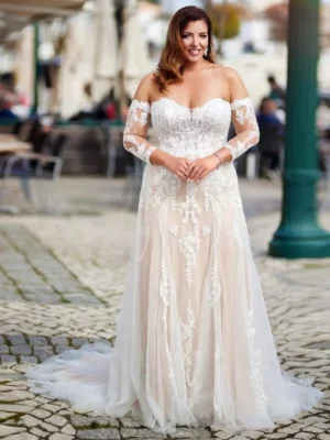 Talla Grandes Vestido de Novia