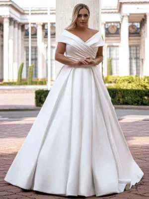 Vestido de Novia Talla Grande Ternura Natural