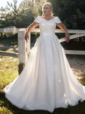 Vestido de Novia Talla Extra Grande