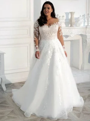 Vestido de Novia Talla Grande