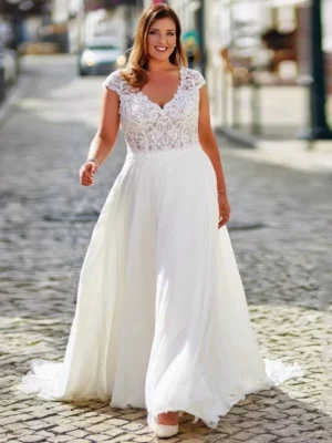Vestido de Novia Talla Grande Madrid