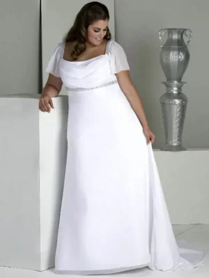 Vestido de Novia Talla Grande Dulzura Serena