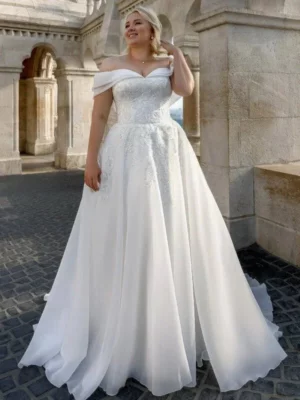 Vestido de Novia informale Talla Grande