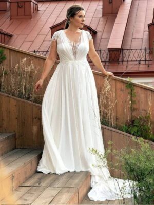 Vestido de Novia Talla Grande Nube de Encanto