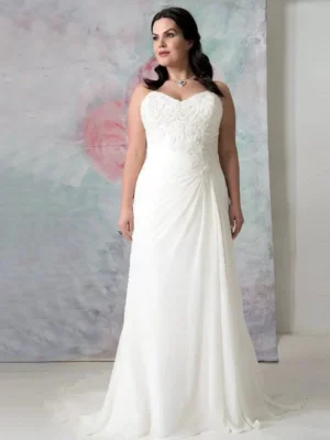 Vestido de Novia Talla Grande Susurro de Amor