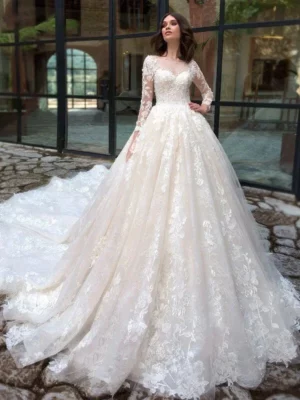 Vestido de Novia Princesa Sencillo