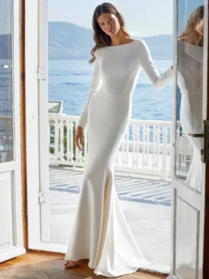 Vestido de Novia Tipo Sirena