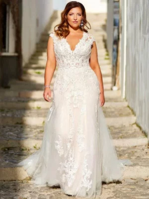 Vestido de Novia Talla Grande Espíritu de Amor