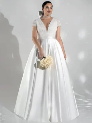 Vestido de Novia Talla Grande Espíritu Libre
