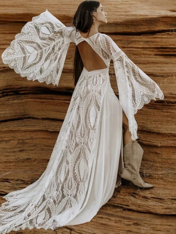 Vestidos de Novia Boho Neblina del Alma