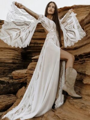 Vestidos de Novia Boho Neblina del Alma