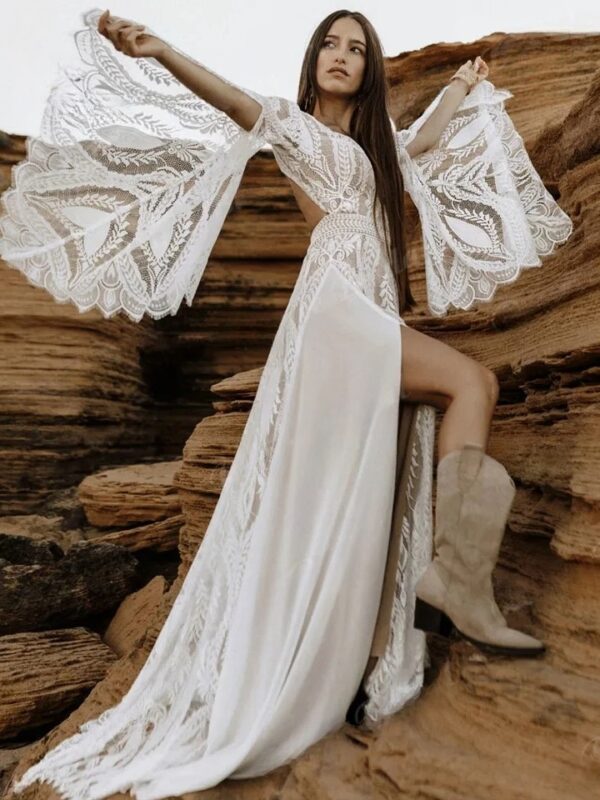 Vestidos de Novia Boho Neblina del Alma