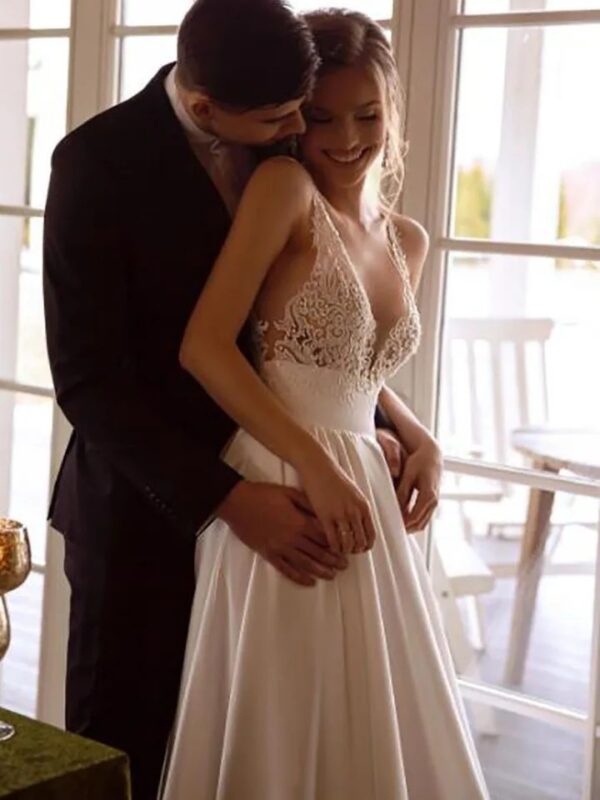 Vestidos de Novia Boho Luz de Algodón