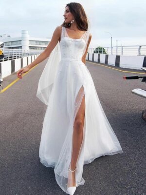Vestidos de Novia Boho Día de Seda