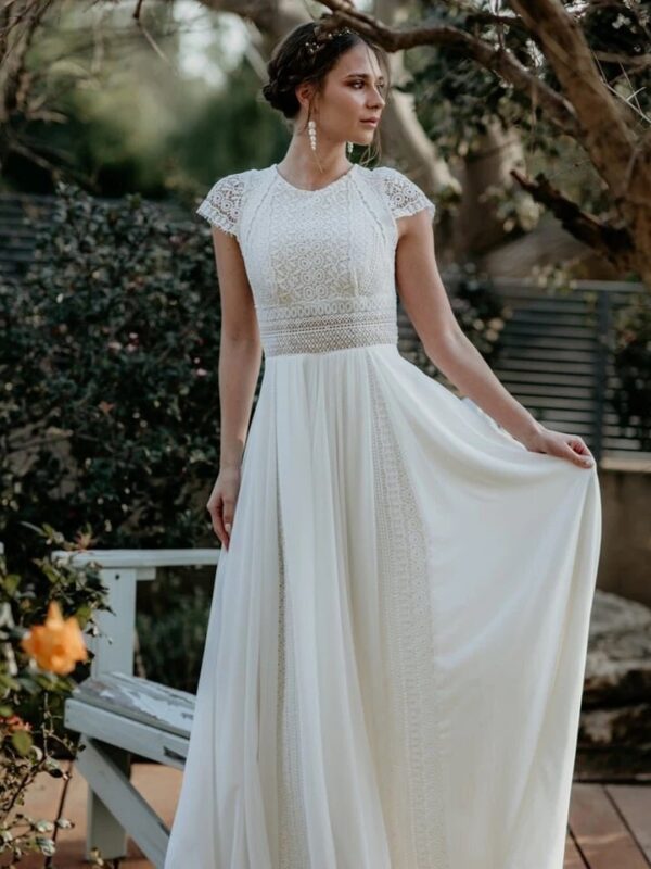 Vestidos de Novia Boho Estrella de Cristal