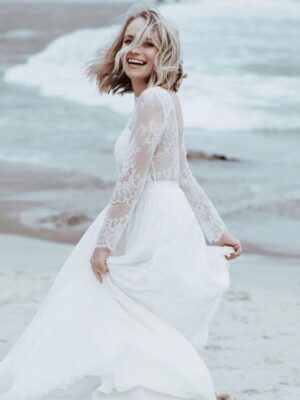 Vestidos de Novia Boho Rayo del Crepúsculo