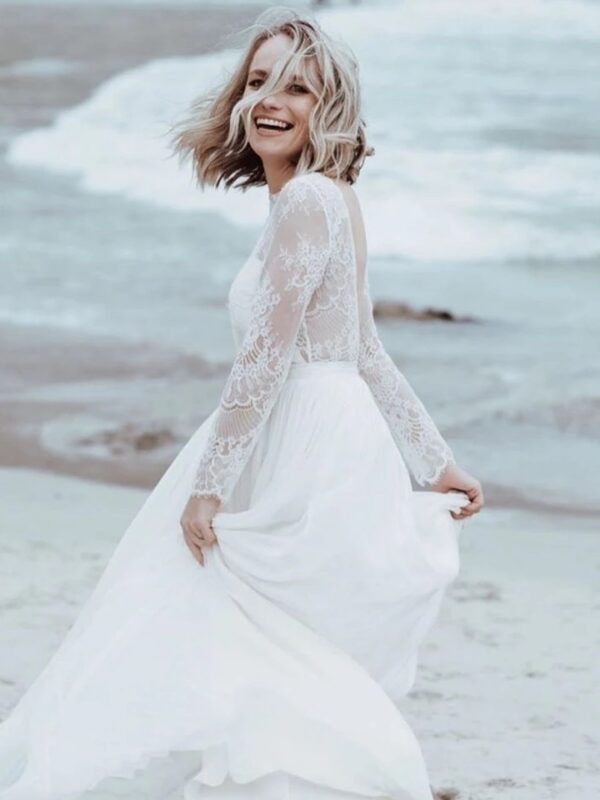 Vestidos de Novia Boho Rayo del Crepúsculo