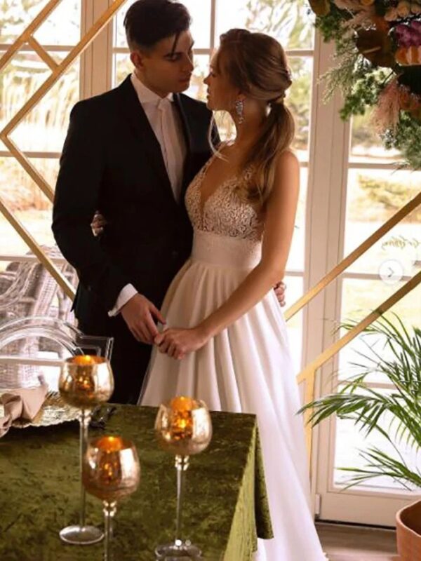 Vestidos de Novia Boho Luz de Algodón