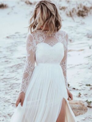 Vestidos de Novia Boho Rayo del Crepúsculo