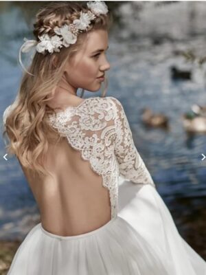 Vestidos de Novia Boho Jardín Escondido