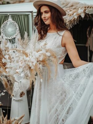 Vestidos de Novia Boho Melodía del Sur