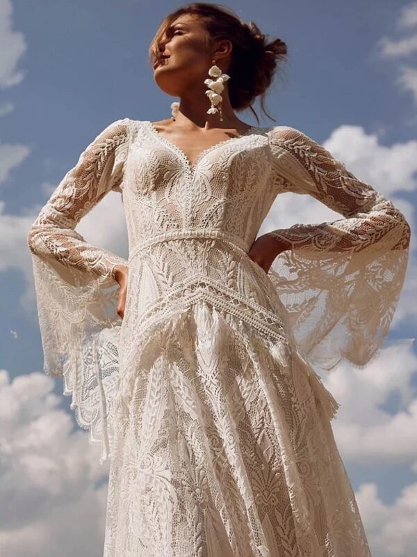 Vestidos de Novia Boho Misterio de Seda