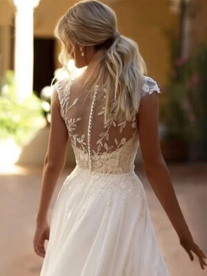 Vestidos de Novia Boho Corazón de Cristal