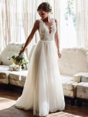 Vestidos de Novia Boho Susurro de Pétalos