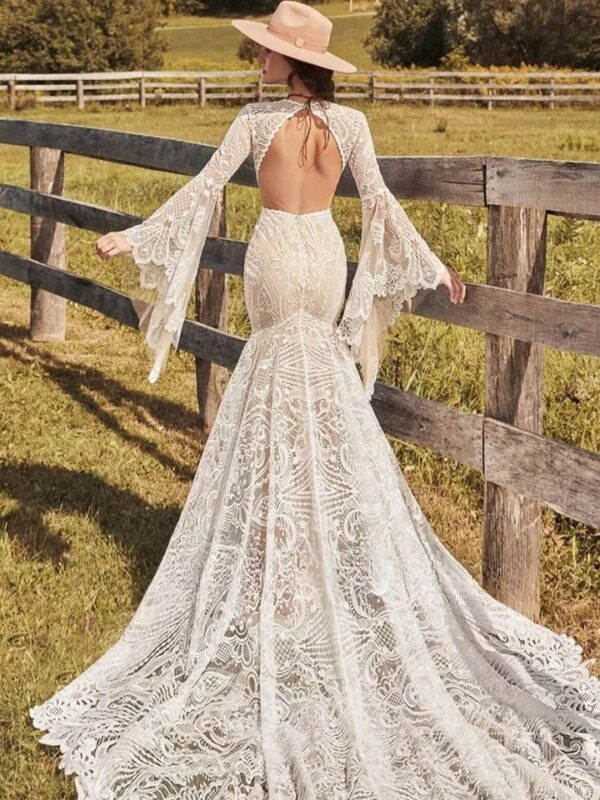 Vestidos de Novia Boho Danza del Cielo