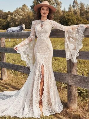 Vestidos de Novia Boho Danza del Cielo