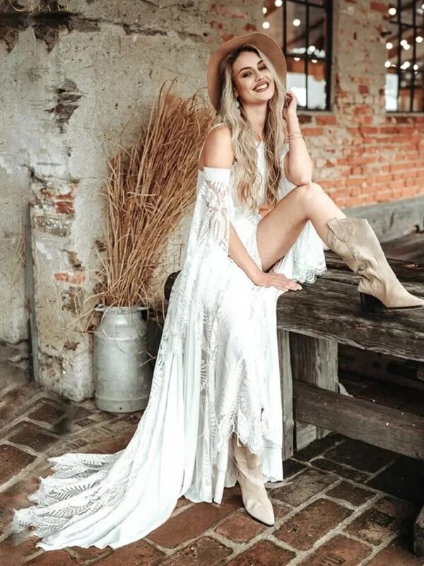 Vestidos de Novia Boho Susurro del Bosque