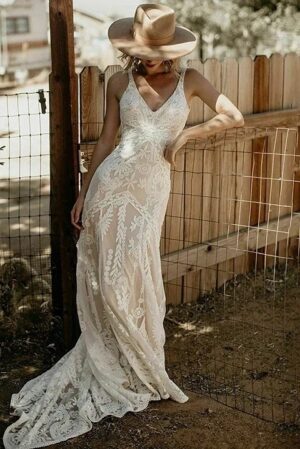 Vestidos de Novia Boho Latido de Niebla
