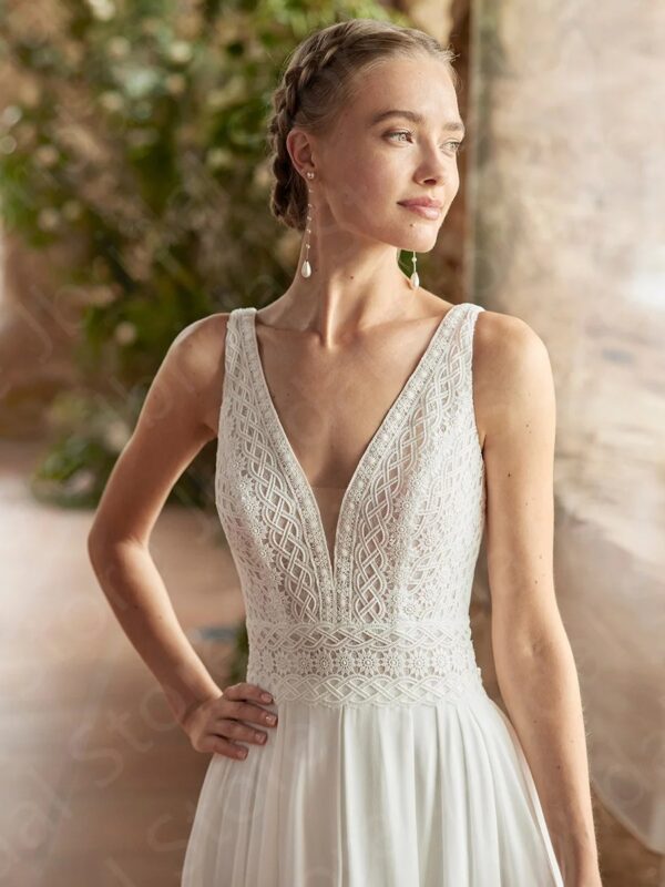 Vestidos de Novia Boho Tacto de Niebla